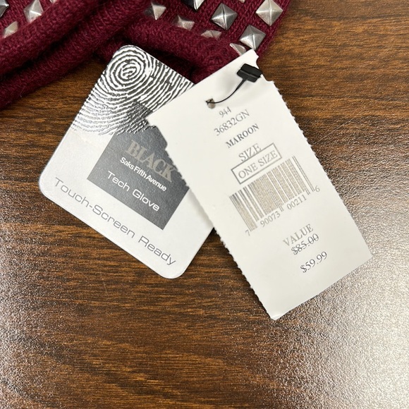 Saks Fifth Avenue Black Label Tech Gloves - Picture 2 of 5